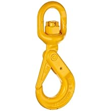 Gunnebo-Johnson BKL-5/6-82 7/32" Swivel Bronze Bushing Self-Locking Hook
