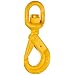 Gunnebo-Johnson BKL-5/6-82 7/32" Swivel Bronze Bushing Self-Locking Hook