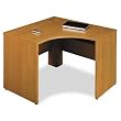 Bush Industries BSHQT0455MC Left Corner Desk Shell- 47-.38in.x42-.13in.x30in.- Modern Cherry
