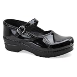 Dansko Women's Marah Patent Clog,Black Patent,42 EU / 11.5-12 B(M) US