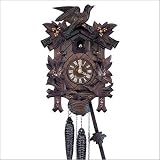 Schneider Black Forest 96/9 Feeding Birds 12 Inch 1 Day Cuckoo Clock