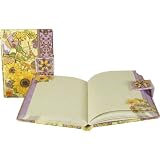 Sunflower Floral Punch Studio Brooch Journal
