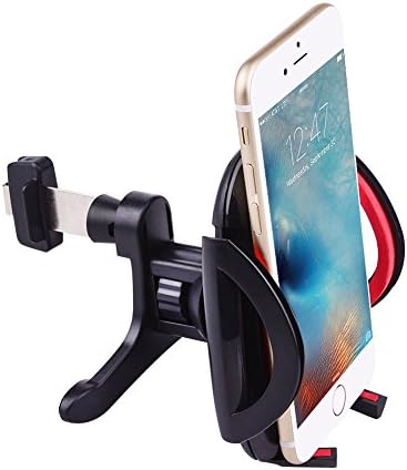 Car Mount, Universal Air Vent Car Mount Phone Holder Cradle for iPhone 6 6S Plus 5S , Samsung Galaxy S7 S7 Edge S6 S5 Note 4 3 2 and Oher Cell Phone