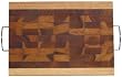 Wood Large Rectangle Cutting Board Tray 14" x 20"
