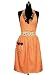 EnVogue Kitchen Impressions Retro Vintage-Style Orange Polka Dot & Yo-Yo Womens 