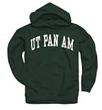 Texas-Pan American Broncs Green Arch Hooded Sweatshirt
