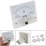 85C1 DC 0-3A Rectangle Analog Panel Ammeter Gauge