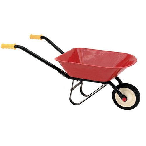 Childrens Toyshop  Toys : Childrens Play Classic Red Wheelbarrow