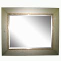 Silver and Gold Concept Beveled Mirror - 18x24"