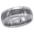 Tungsten and Ceramic Men's Ring