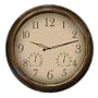 Brass Indoor/Outdoor Clock