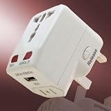 Universal Travel AC Wall Adapter USB Charger