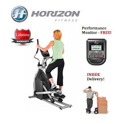 Horizon EX57 Dual Action Elliptical - INSIDE Delivery