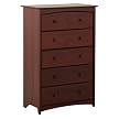 Beatrice 5-Drawer Chest - Cherry