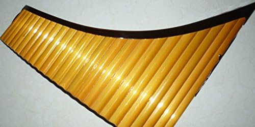 Professional Q'awary Tenor Pan Flaute 25 Pipes Natural Bamboo - Case Included - Item in USA
