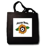 Deniska Designs Soccer - Soccer Mom Sunflower - Tote Bags
