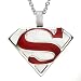 Search : Superman Red Logo Pendant (Great Quality) Stainless Steel (SMNK04SS)