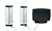 Vonsolar VSE02148 Solar Eaves/Shed Light x2
