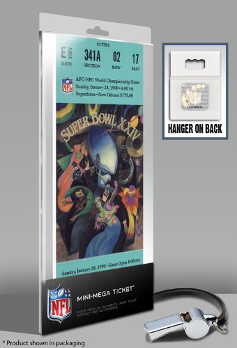 Super Bowl XXIV (24) Mini-Mega Ticket