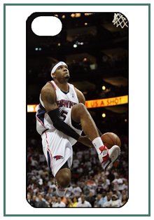 Josh J Smith Atlanta Hawks NBA Star Player iPhone 4s iPhone4s Black Designer Hard Case Cover Protector Bumper