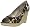 Bandolino Women's Auburn Peep-Toe Pump,Black Multi Fabric,5 M US