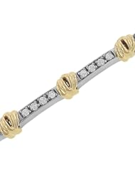 Pave Diamond Tennis Bracelet
