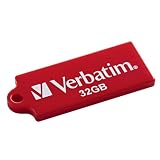 Verbatim TUFF 'N' TINY 32 GB USB 2.0 Flash Drive 97465 (Red) ~ Verbatim