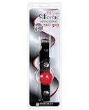 Nickel Free Silicone Ball Gag Sm Red Nickel Free Silicone Ball Gag Sm Red