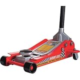 Torin Low Profile Garage Jack with Adjustable Saddle - 3-Ton Capacity, Model# T830018D