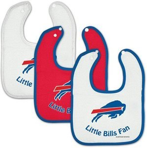 Buffalo Bills NFL Football Baby Bibs Set of 3