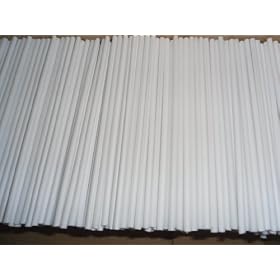 100 x 114mm / 4.5 inch White Plastic Cake Pop Lollipop Sticks