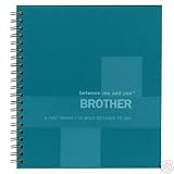 "Between Me and You: Brother; A Few Things I've Been Meaning To Ask" - Memory Journal for Siblings