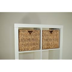 2 Regalk�rbe Wasserhyazinthe "Pro" f�r Ikea Expedit natur