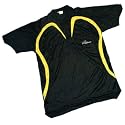 Schiedsrichter-Trikot + Hose + Stutzen Langarm, schwarz/gelb, Gr&ouml;&szlig;e L