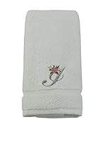 Bottega Tessile Toalla De Manos Monogram (Gris Claro I)