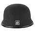 TCMT Dot Adult German Style Matte Black Half Helmet Motorcycle Chopper Cruiser Biker Helmet M