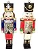 Thomas Kinkade Set 2 Nutcracker Christmas Ornaments New Gift