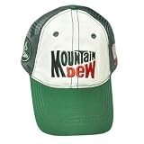 DALE EARNHARDT JR 88 MOUNTAIN DEW GREEN CAP HAT NASCAR