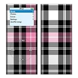Pink Plaid Design Decal Skin Sticker for Apple iPod nano 2G (2nd Generation) 2GB/ 4GB/ 8GB Player