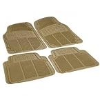 Car Time Car Foot-Mats 4 Pcs (Beige)