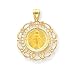 14k Miraculous Medal Pendant