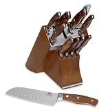 Chicago Cutlery 12-Piece Walnut Signature Forged Set by Chicago Cutlery