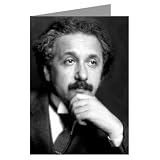 Albert Einstein One of the Greatest Intellects of All Time. Greeting Card Set