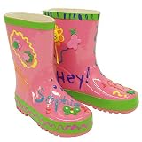 Funky Pink Wellies size 8-9