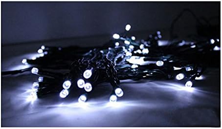 MCZTEN Solar Christmas Lights 72ft 22m 200 LED 8 Modes Solar Fairy String Lights for Outdoor, Gardens, Homes, Wedding, Christmas Party, Waterproof (white)