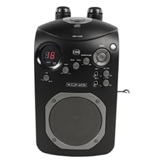 K�nig HAV-KCD11 Karaoke Set mit CD-Player schwarz