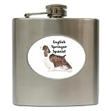 English Springer Spaniel Hip Flask (6 oz)