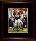 Matthew Stafford Autographed/Hand Signed Georgia Bulldogs 8x10 Photo Custom Framed- Stafford Hologra