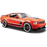 Maisto 1:24 Scale Ford Mustang Boss 302 Diecast Vehicle (Colors May Vary)
