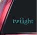 Twilight Logo Vinyl Decal Sticker - Teal